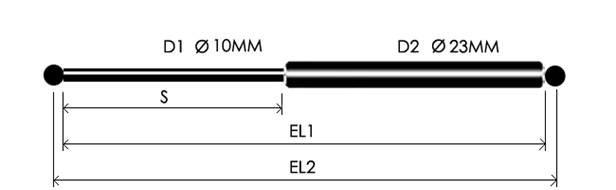 Gas Compression Springs 10 23